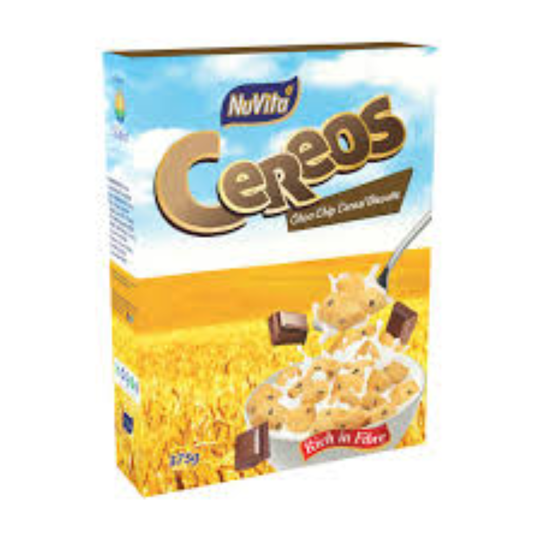 NUVITA CEREOS CHOC CHIP 375G